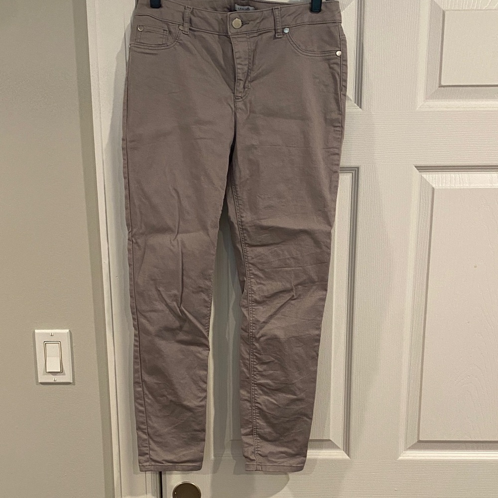Women's gray Jeggins